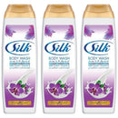 Silk Midnight Orchid Milk Cream + Vitamin E Body Wash, 16.9oz. 500ml (Pack of 3)