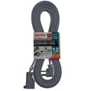 12' Foot 14 Gauge 3-Prong Heavy Duty Appliance Extension Cord - UL Certified