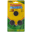 6 Count 1 Inch 1" Heavy Duty Round Magnets for Home, Office & Garage