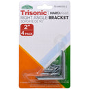 2 Inch 2" Right Angle Bracket with Screws – 4 Piece Set