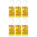 Moth Shield Closet Block Deodorizer - Lemon Scented, 5oz. (Pack of 6)