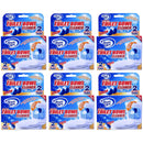 No Mess Toilet Bowl Cleaner Tablets with Blue & Bleach, 2 Count (Pack of 6)