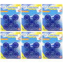 Blue Toilet Bowl Blocks / Tablets - Clean & Fresh, 5 Count (Pack of 6)