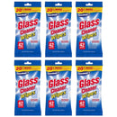 PowerHouse Glass Cleaner Wipes, 42 Wipes (Pack of 6)