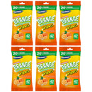 PowerHouse Household Orange Multi-Purpose Cleaner Wipes, 42 Wipes (Pack of 6)