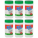 Brillo Basics Bathroom Wipes Multi Surface Bathroom Cleaner 40 Wipe (Pack of 6)