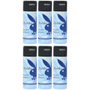 Playboy Malibu 24 Hour Men Deodorant Body Spray, 5.0oz (150ml) (Pack of 6)