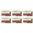 Yardley London Cocoa Butter Moisturizing Bath Bar Soap, 4.25oz. (Pack of 6)