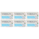 Yardley London Jasmine Pearl Moisturizing Bath Bar Soap, 4.25oz. (Pack of 6)