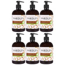 Yardley London Oatmeal & Almond Moisturizing Hand Soap 14oz (414ml) (Pack of 6)