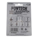 Light Bulb Switch And Socket With Dual Receptacle (660 Watts 125 Volts)