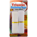 2 Count x 1" x 18" White Hook and Loop Fastener Velcro Straps