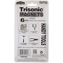 6 Count 1 Inch 1" Heavy Duty Round Magnets for Home, Office & Garage
