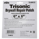 6 Inch x 6 Inch Self Adhesive Drywall Repair Patch Wall Repair