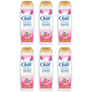 Silk Velvety Rose Milk Cream + Vitamin E Body Wash, 16.9oz. (500ml) (Pack of 6)