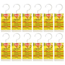 Moth Shield Closet Block Deodorizer - Lemon Scented, 5oz. (Pack of 12)