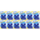 Blue Toilet Bowl Blocks / Tablets - Clean & Fresh, 5 Count (Pack of 12)