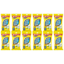 PowerHouse Furniture Polish Wipes (Lemon Scent), 42 Wipes (Pack of 12)