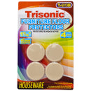 4 Pack 1 9/16" Inch Furniture Floor Protectors with Adhesive Backing