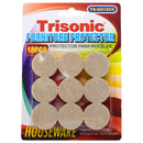 1 1/8" Inch Round Furniture Felt Pads 18 Pack Floor Protectors