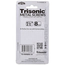 8 Pack 1 1/2 inch Self Drilling Metal Screws with Sealing Washer