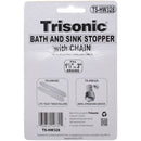 1 1/2 inch to 3 inch 1.5" to 3" Bath and Sink Stopper with Chain
