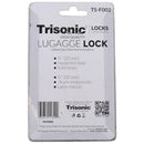 2-Pack Brass Keyed Luggage Padlocks