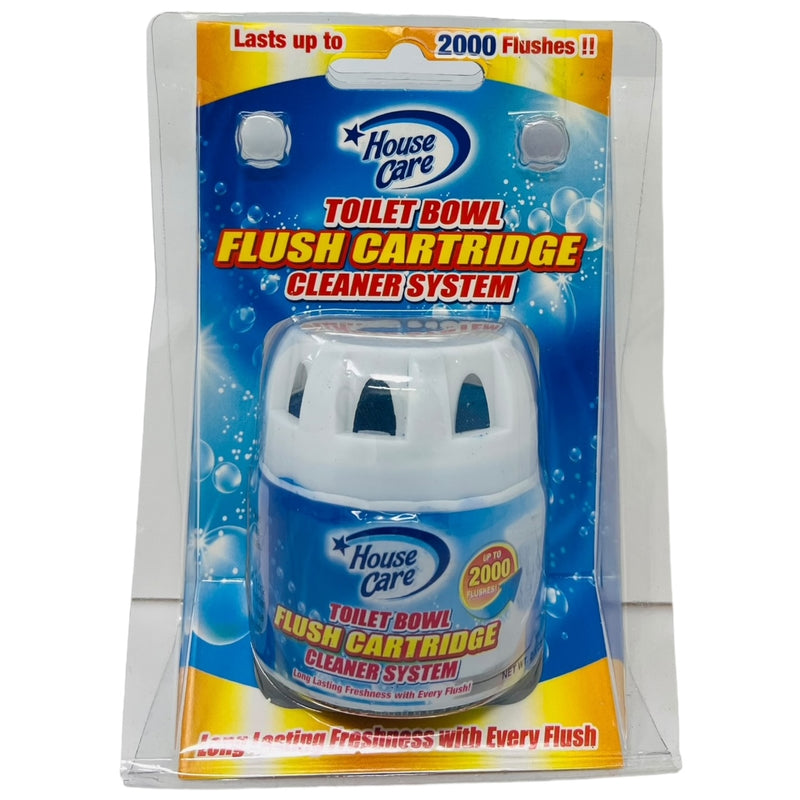 Toilet Bowl Flush Cartridge Cleaner System Lasts Up To 2000 Flushes