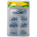 110 Piece Assorted Metal Screws Kit for Home Repairs