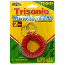 2 Pack Coil Wrist Key Holders - Purple Color