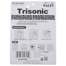 1.75 Inch x 1 Inch Rectangle Furniture Felt Pads 12 Pack