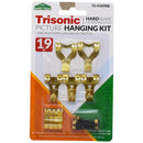 19 Piece Picture Hanging Hardware Kit with Nails