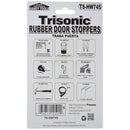 2-Pack Hanging Rubber Door Stoppers
