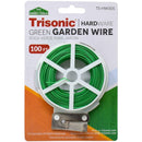 100 Foot Green Garden Twist Wire with Cutter