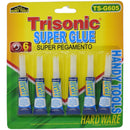 6-Pack Super Glue, 3g Each Tube