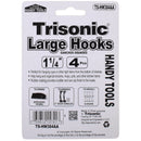 4 Pack 1-1/4 inch Large Screw Hooks