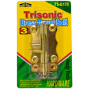 3 Inch 3" Brass Barrel Bolt