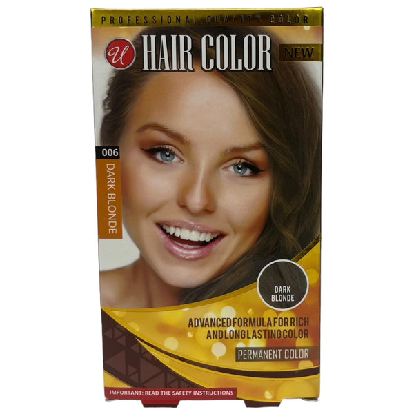 Dark Blonde #006 Permanent Hair Color - Advanced Formula Kit