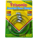 4 Pack Assorted Hose Clamps