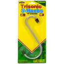 2 Pack 8 inch S Hooks with Protective Rubber Tips