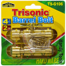 2 Pack 4 Inch 4" Barrel Bolts with Screws