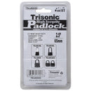 4" (65mm) Heavy Duty Solid Steel Padlock