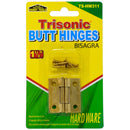 2 Pack 1.5 Inch 1.5" Butt Hinges with Screws