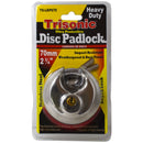 2 3/4" (70mm) Stainless Steel Disc Padlock