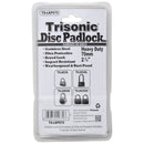 2 3/4" (70mm) Stainless Steel Disc Padlock