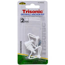 2 Pack Drywall Anchor Kit with Screws Heavy Duty Wall Fasteners