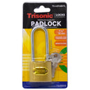 1 1/4 inch 1.25" Long Shackle Brass Padlock with 3 Keys (32mm)