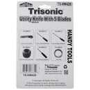 6-Inch 6" Metal Utility Knife with 5 Replacement Blades