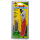Heavy-Duty Folding Utility Knife with 5 Replacement Blades - Red