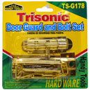 Twin Pack Door Guard and Barrel Bolt Security Set